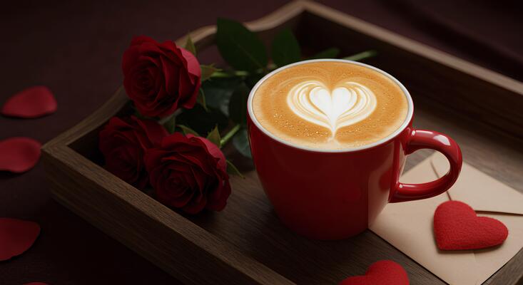 Valentine Special coffee